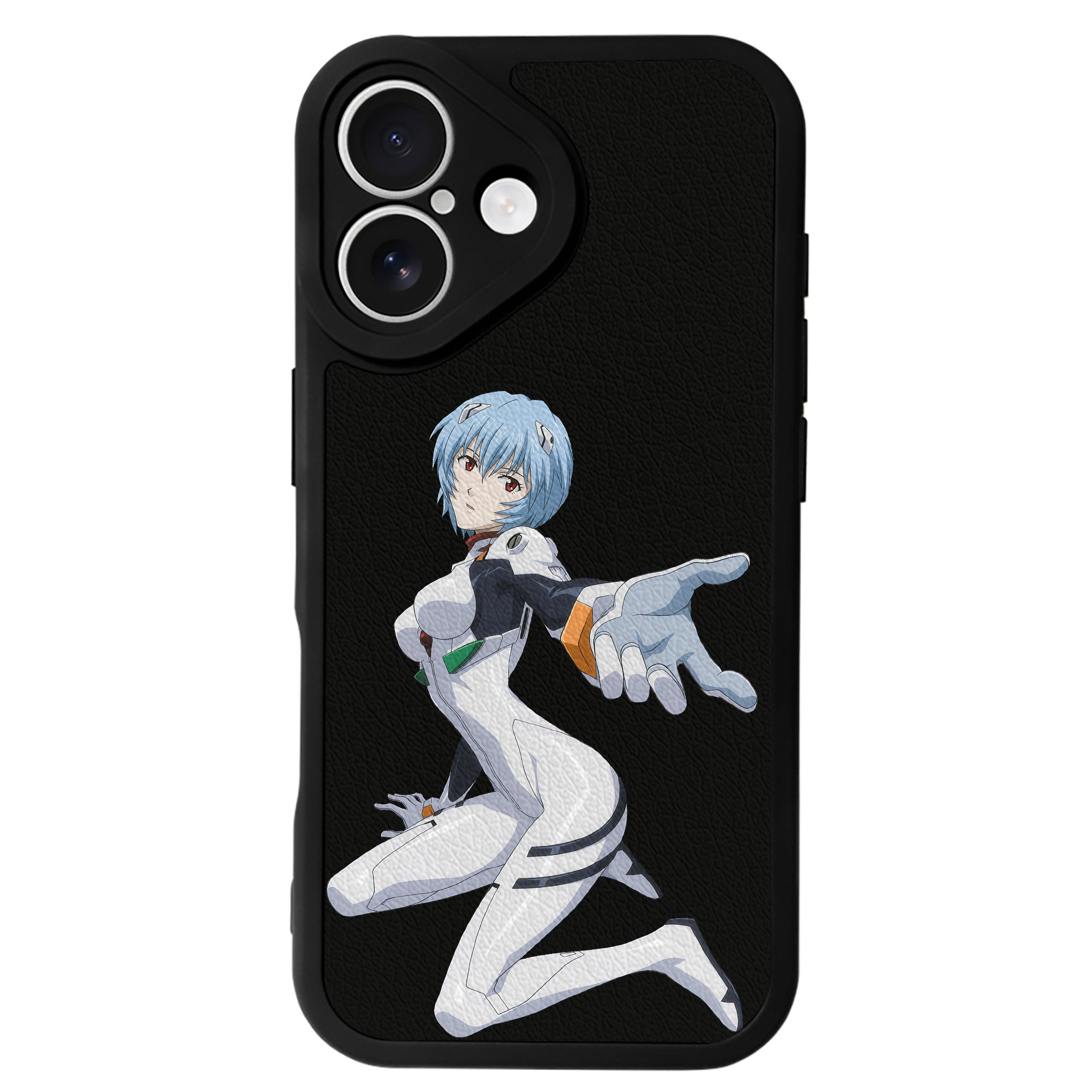 （画像用） EVA 新世紀エヴァンゲリオン 【iPhone 16シリーズ対応】シリコンスマホケース（レザー調） 材質：シリコン